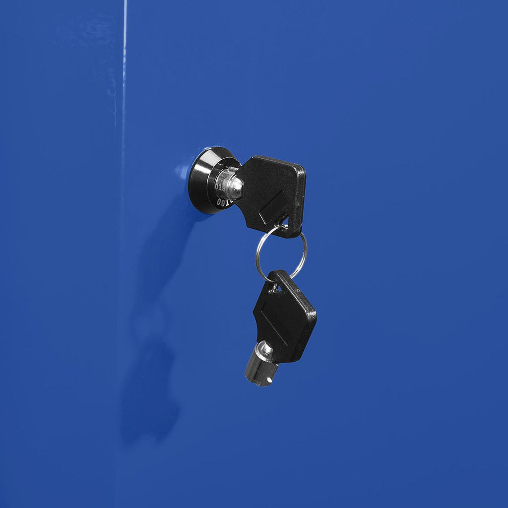 U.S. General 22 in. End Locker, Series 3, Blue Y30292