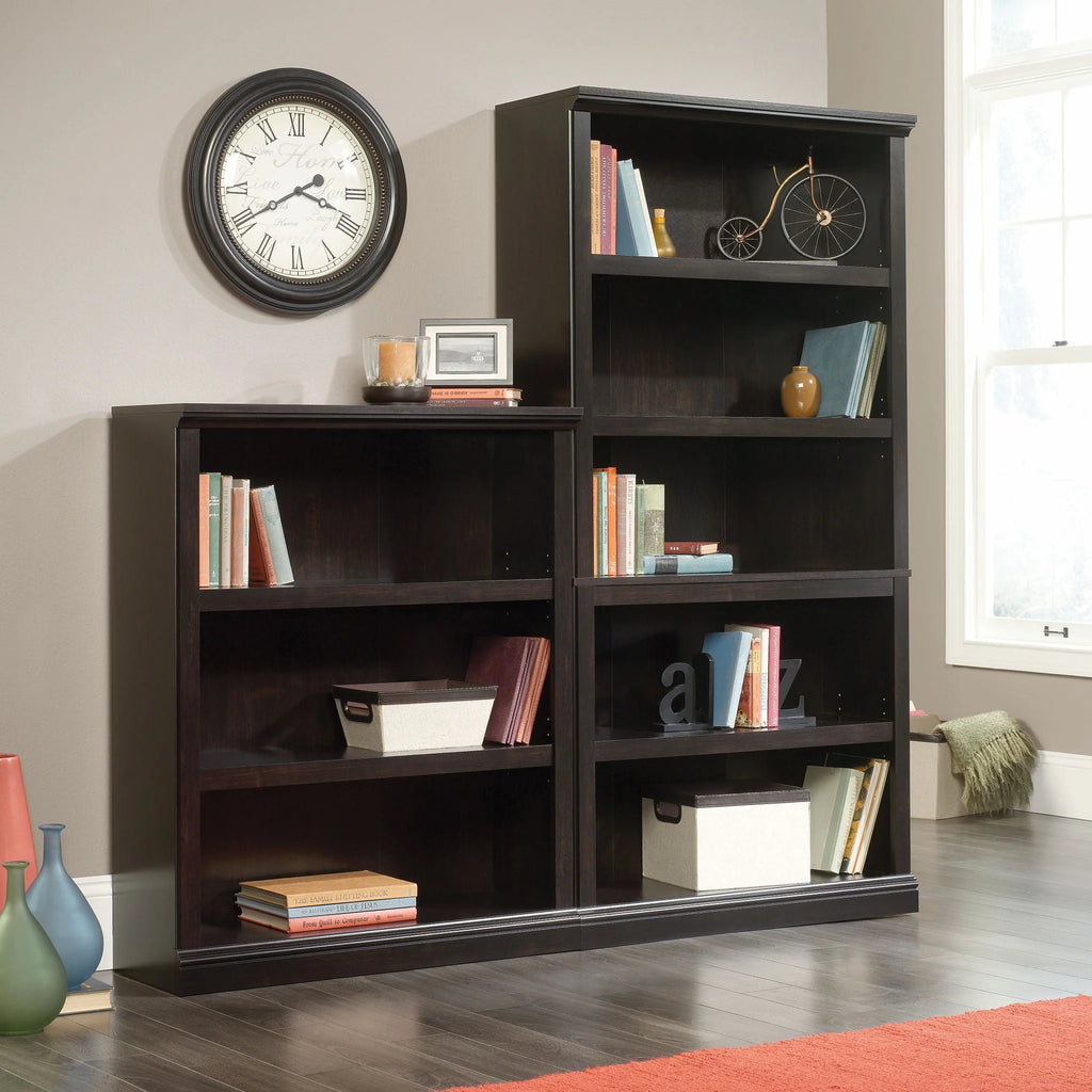 Sauder Select 5-Shelf Bookcase, Chalked Chestnut Finish O1929