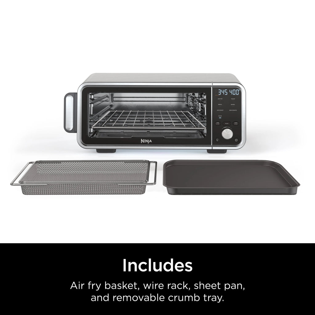 Ninja Foodi 6-in-1 Digital Air Fryer Toaster Oven with Flip-Away M335