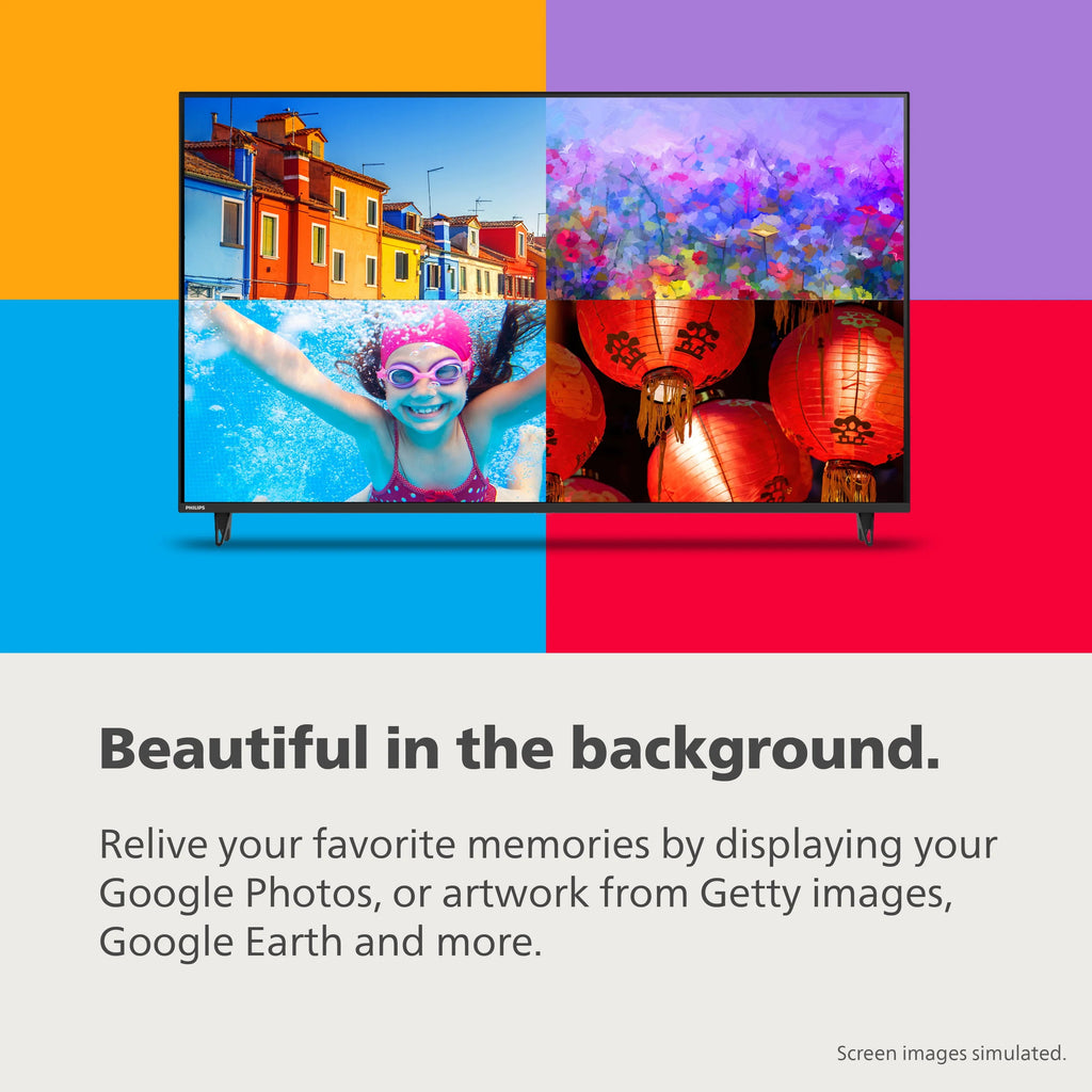 Philips 55" 4K Ultra HD Google Smart LED TV S282