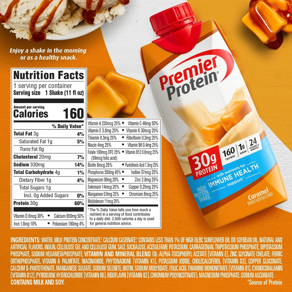 Premier Protein Shake, Chocolate, 11 fl oz, 12 Ct H339