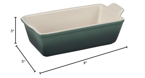 Le Creuset Stoneware Heritage Loaf Pan, Cerise B331090