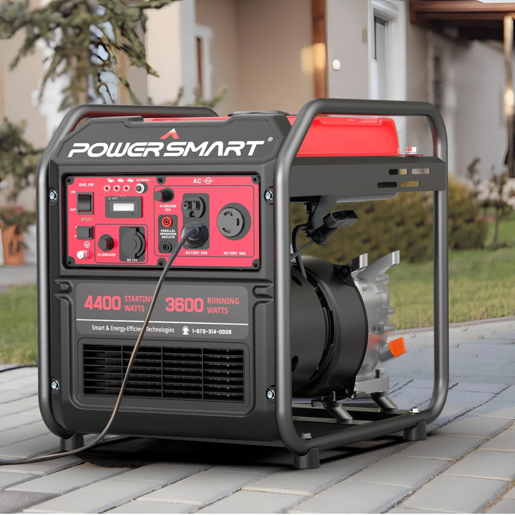 PowerSmart 4400-Watt Gas Generator for Home and Outdoor Use K7449