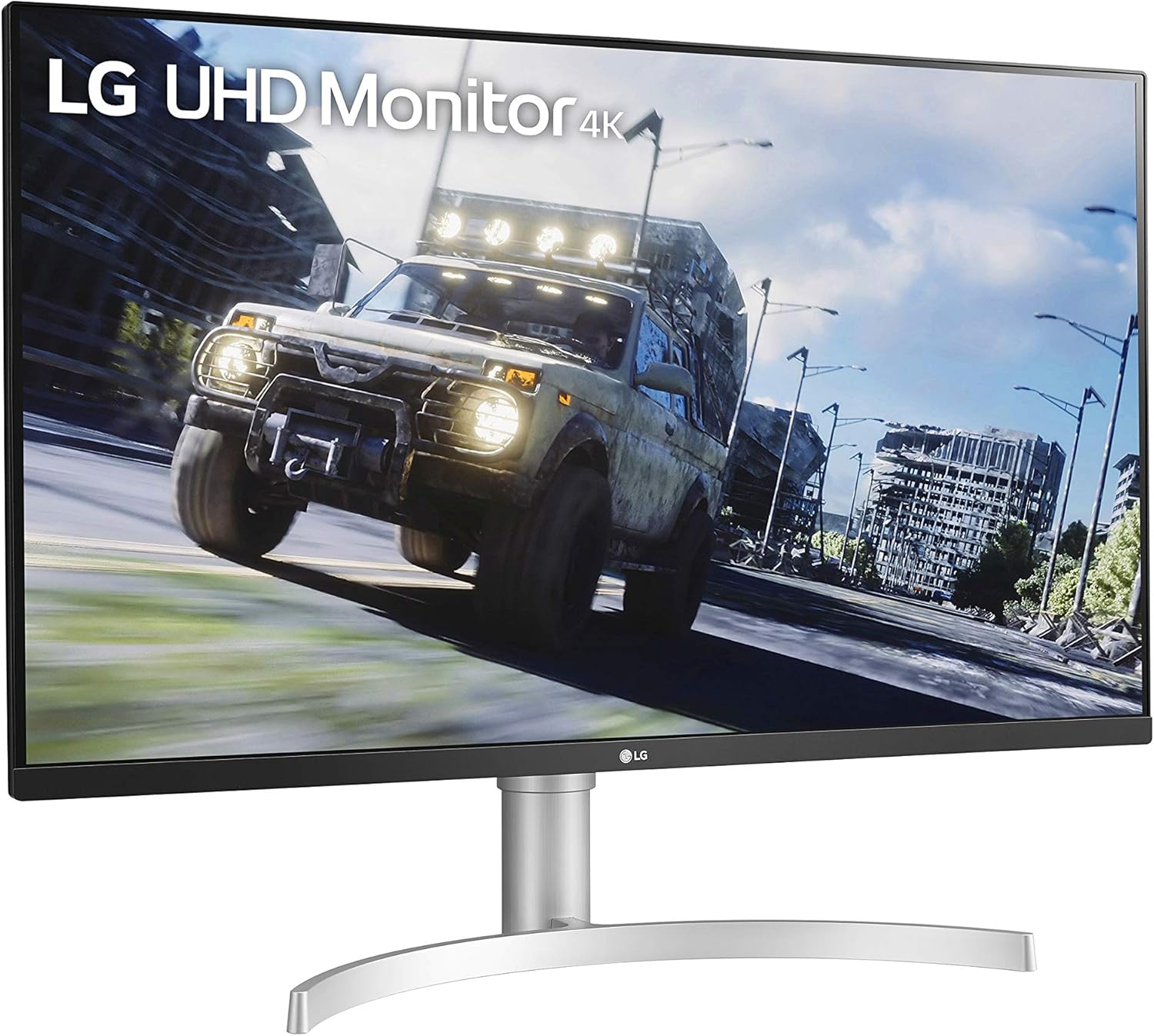 LG 32UN550-W 32" UHD Monitor with HDR 10 & AMD FreeSync H85274