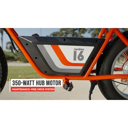 Razor Rambler 16 36V Electric Minibike with Retro Style, Retrospec Dakota Adult Helmet B115