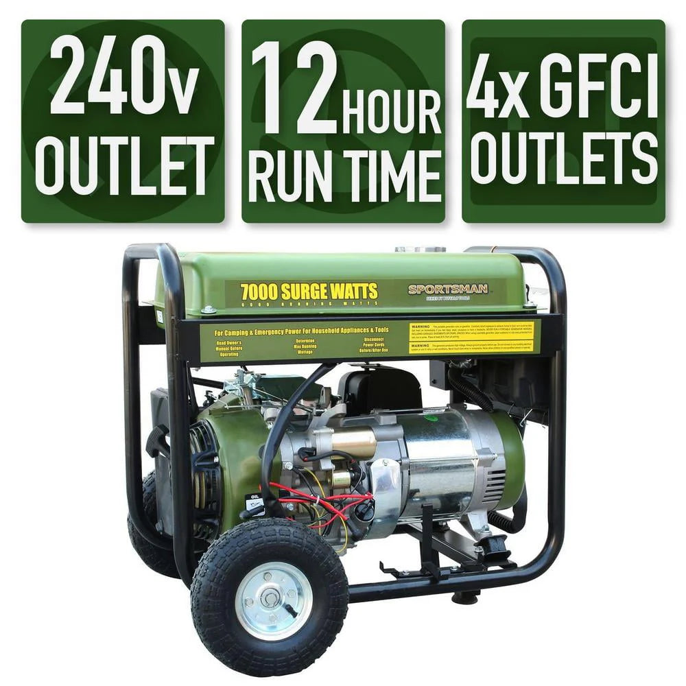 Sportsmans Series 7000-Watt LP Generator Q226