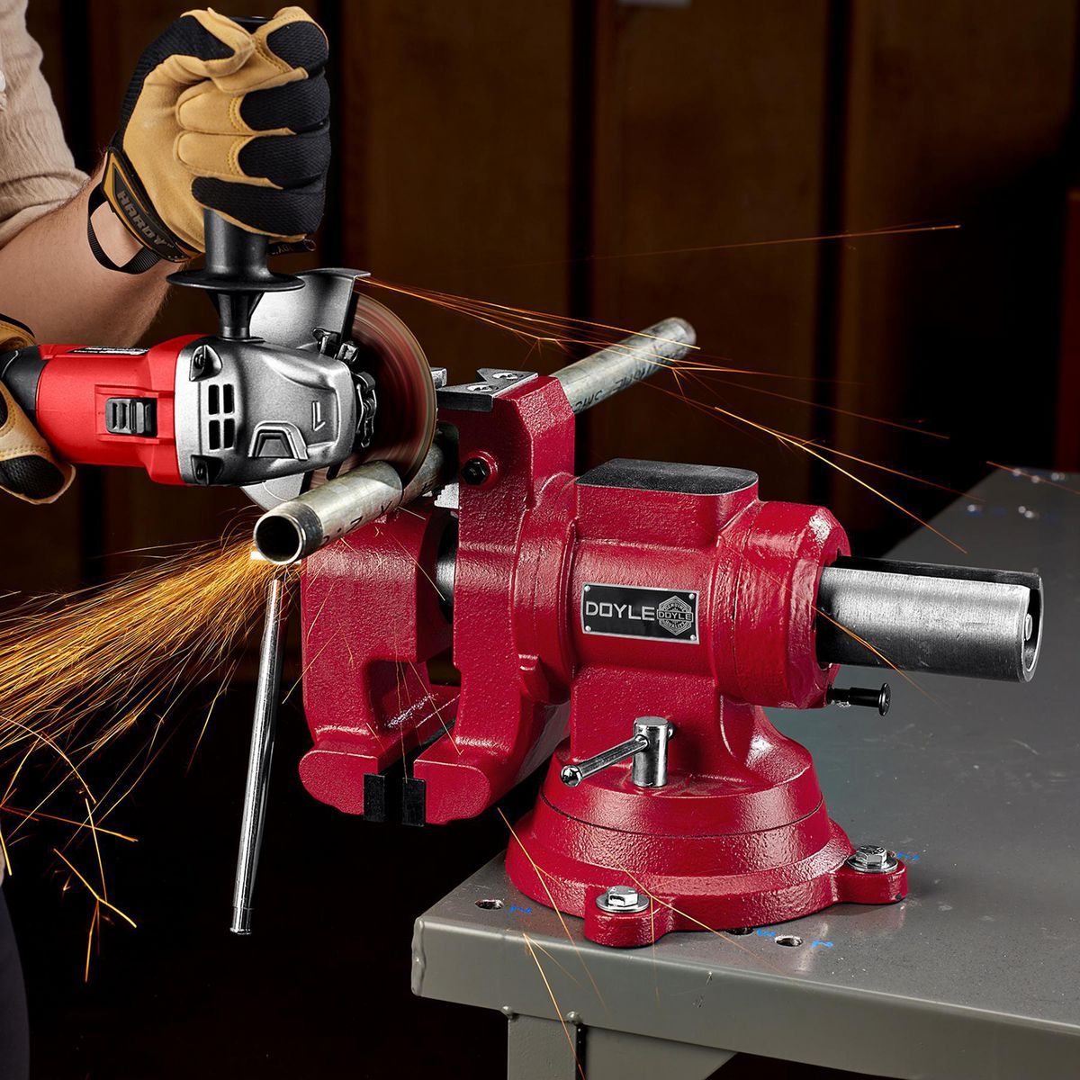 DOYLE 5 in. Multipurpose Vise with Anvil D8776