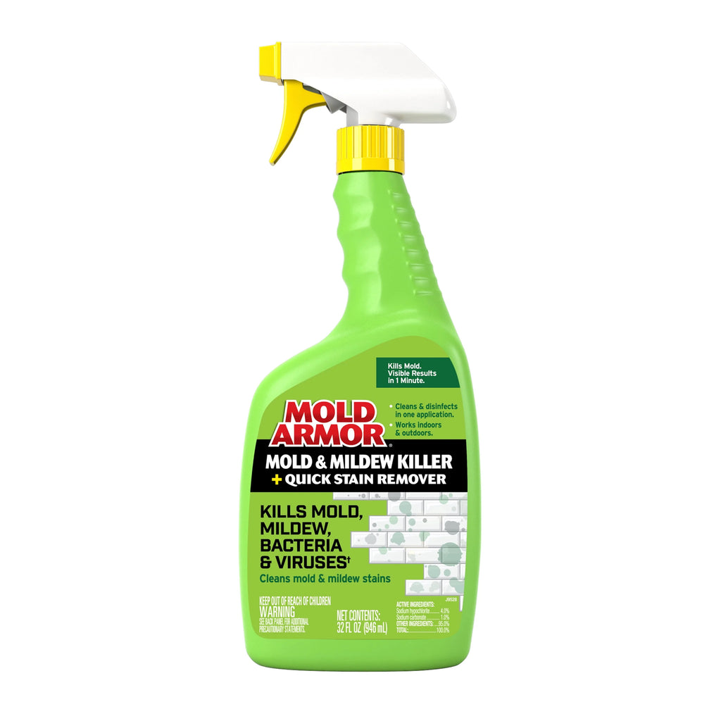 MOLD ARMOR Mold and Mildew Killer + Quick Stain Remover, 32 oz.