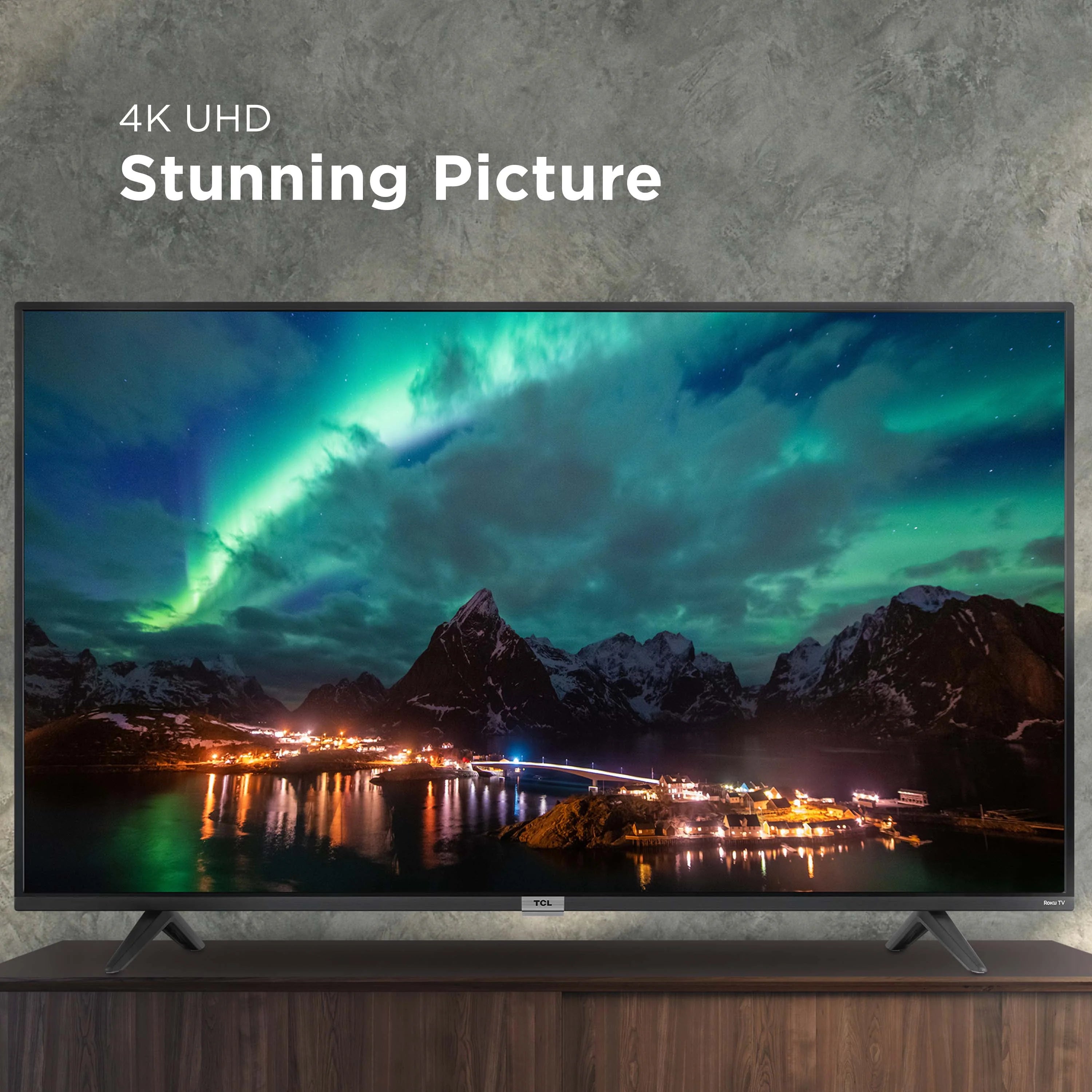TCL 43" 4-Series 4K UHD HDR Roku Smart TV W9791