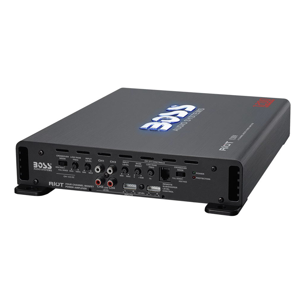 BOSS Audio Systems R3004 Riot Series 4 Channel Car Amplifier J9226