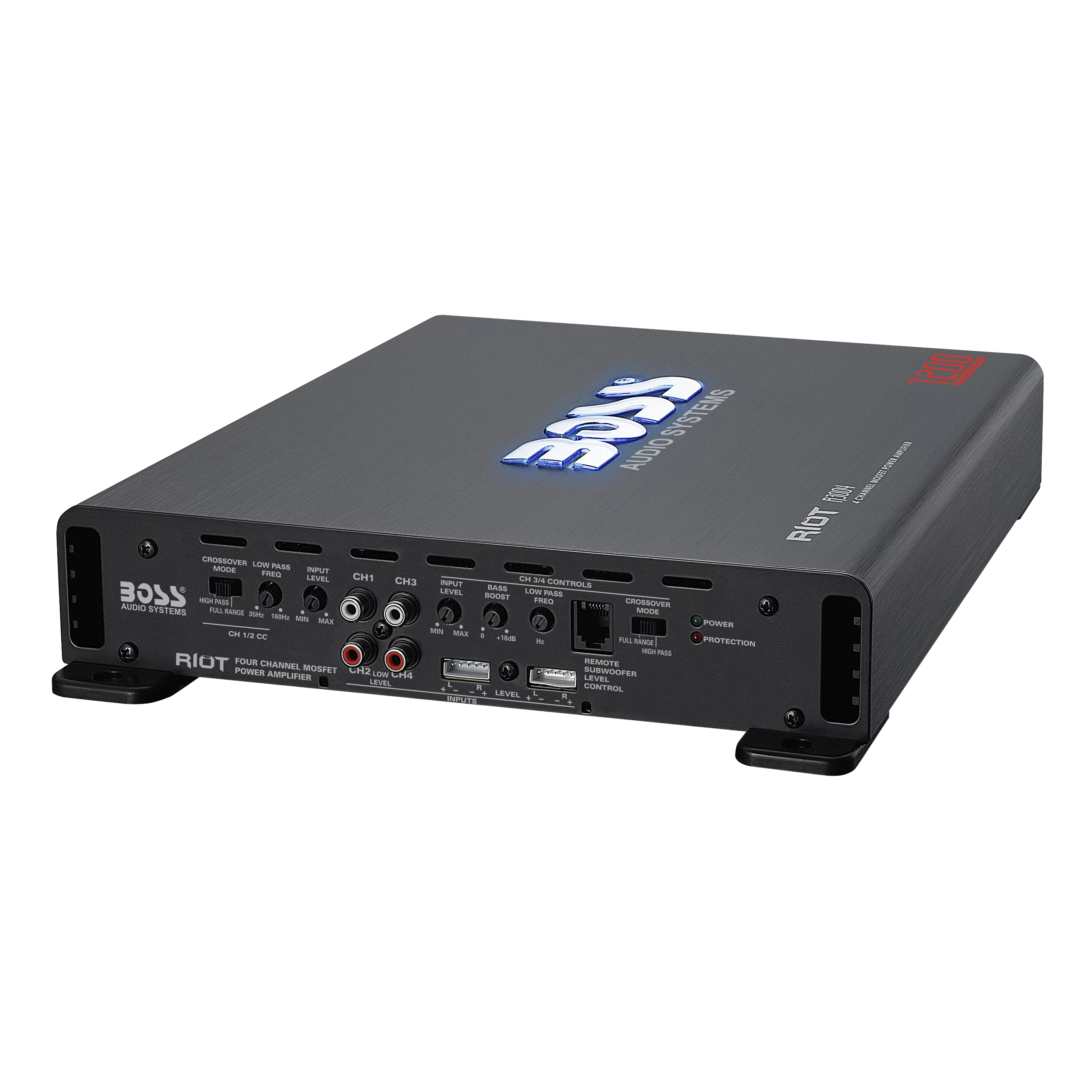 BOSS Audio Systems R3004 Riot Series 4 Channel Car Amplifier J9226