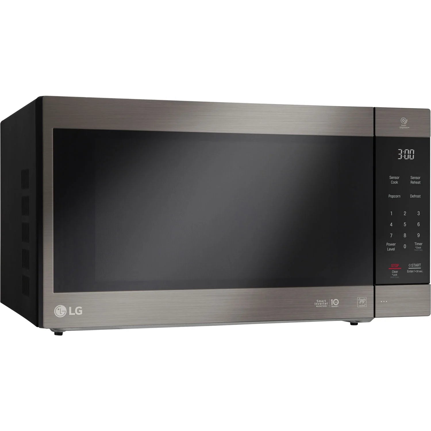 LG NeoChef 2.0 Cu. Ft. 1200W Countertop Microwave, Black Stainless Steel I169