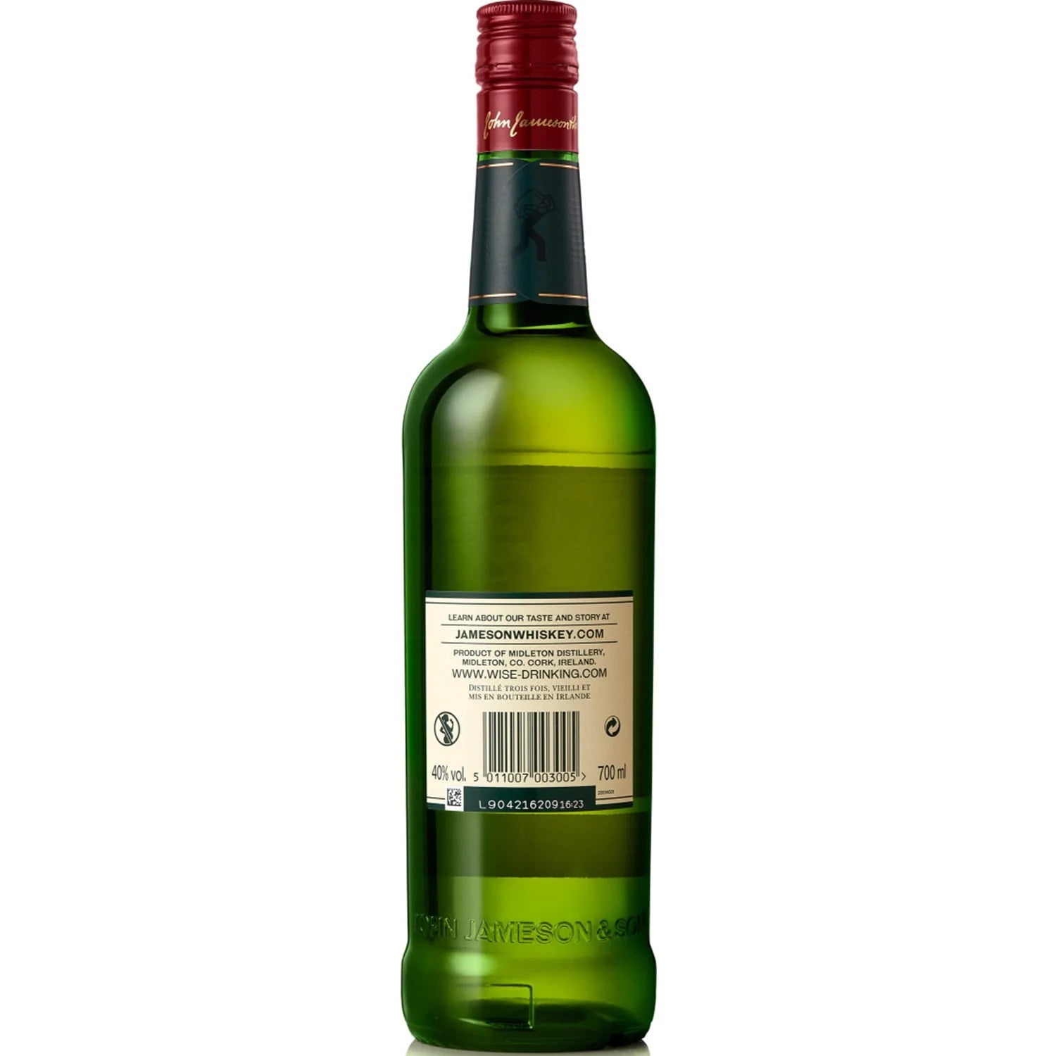 Jameson Original Irish Whiskey, 750 ml, 40% ABV J5184