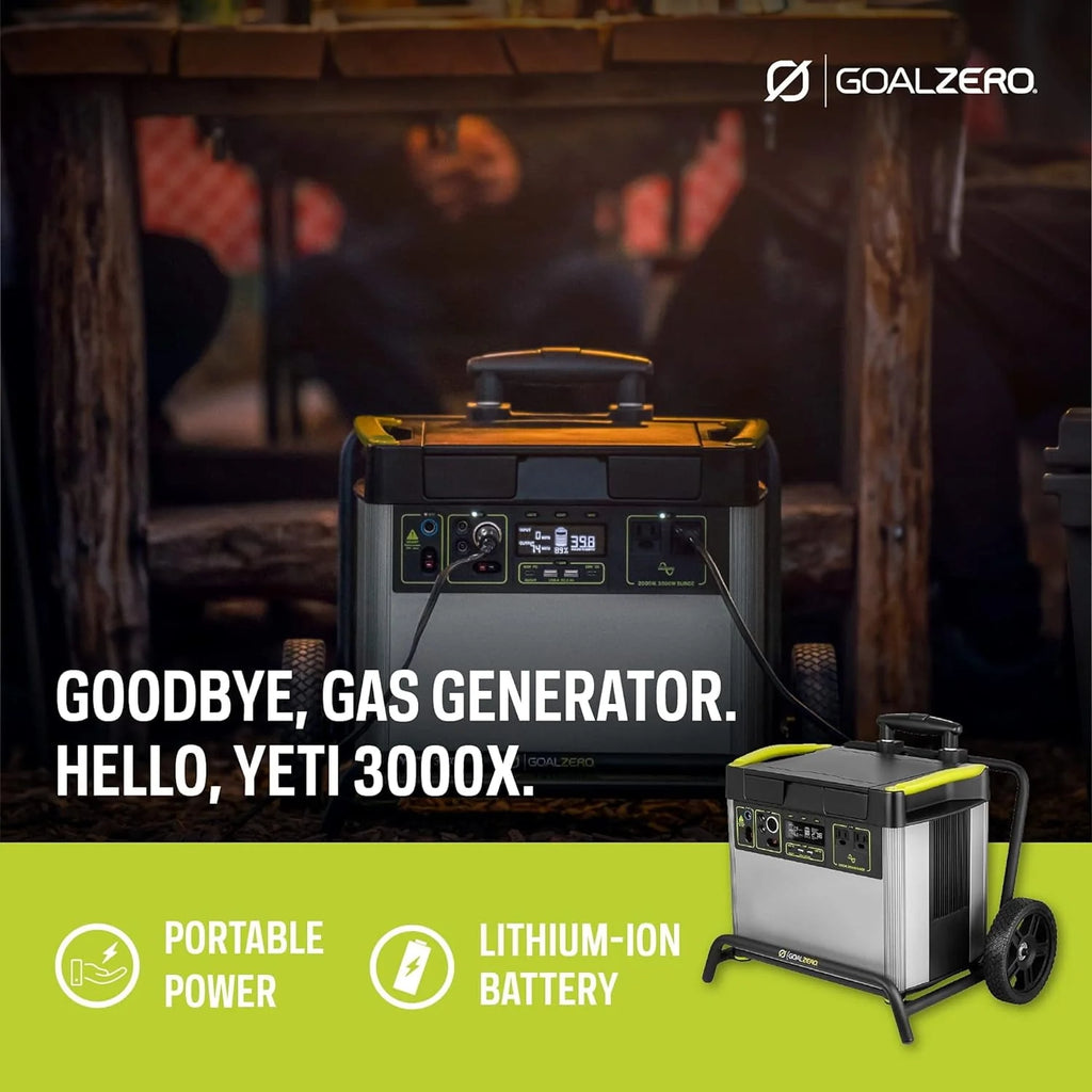 Goal Zero Yeti 3000X Portable Power Station 3032Wh J968