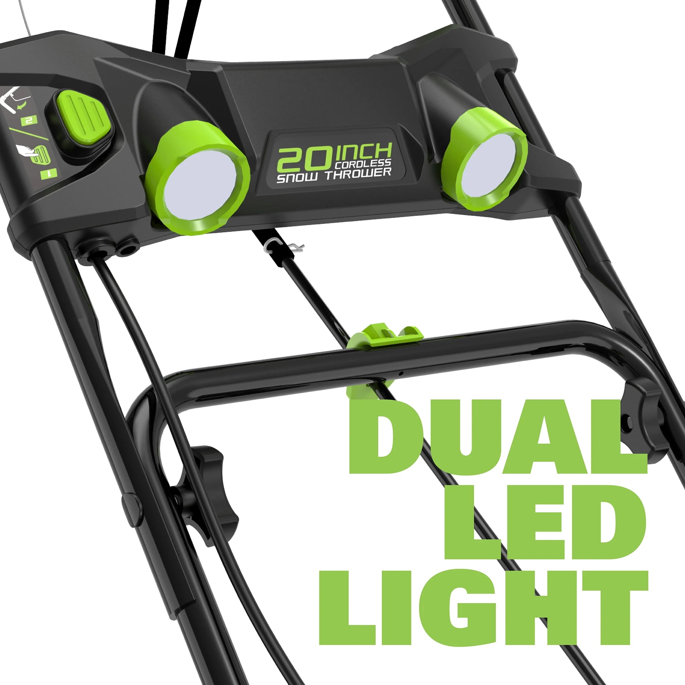 Greenworks 40V 20-inch Cordless Brushless Snow Blower with 4.0 Ah Battery and Charger Z632086