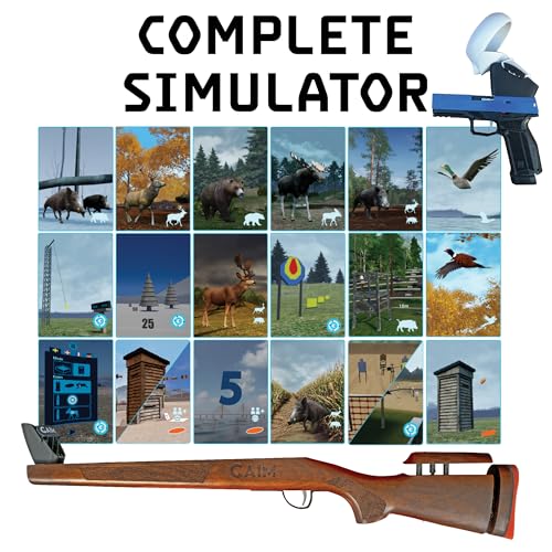 GAIM Complete Virtual Reality Simulator Hunting and Sport Shooting Laminate Stock Edition Z1969