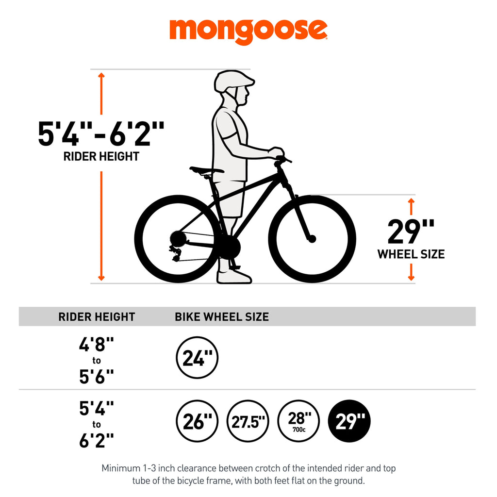 Mongoose Durham Mountain Bike, 21 Speeds, Gray F591