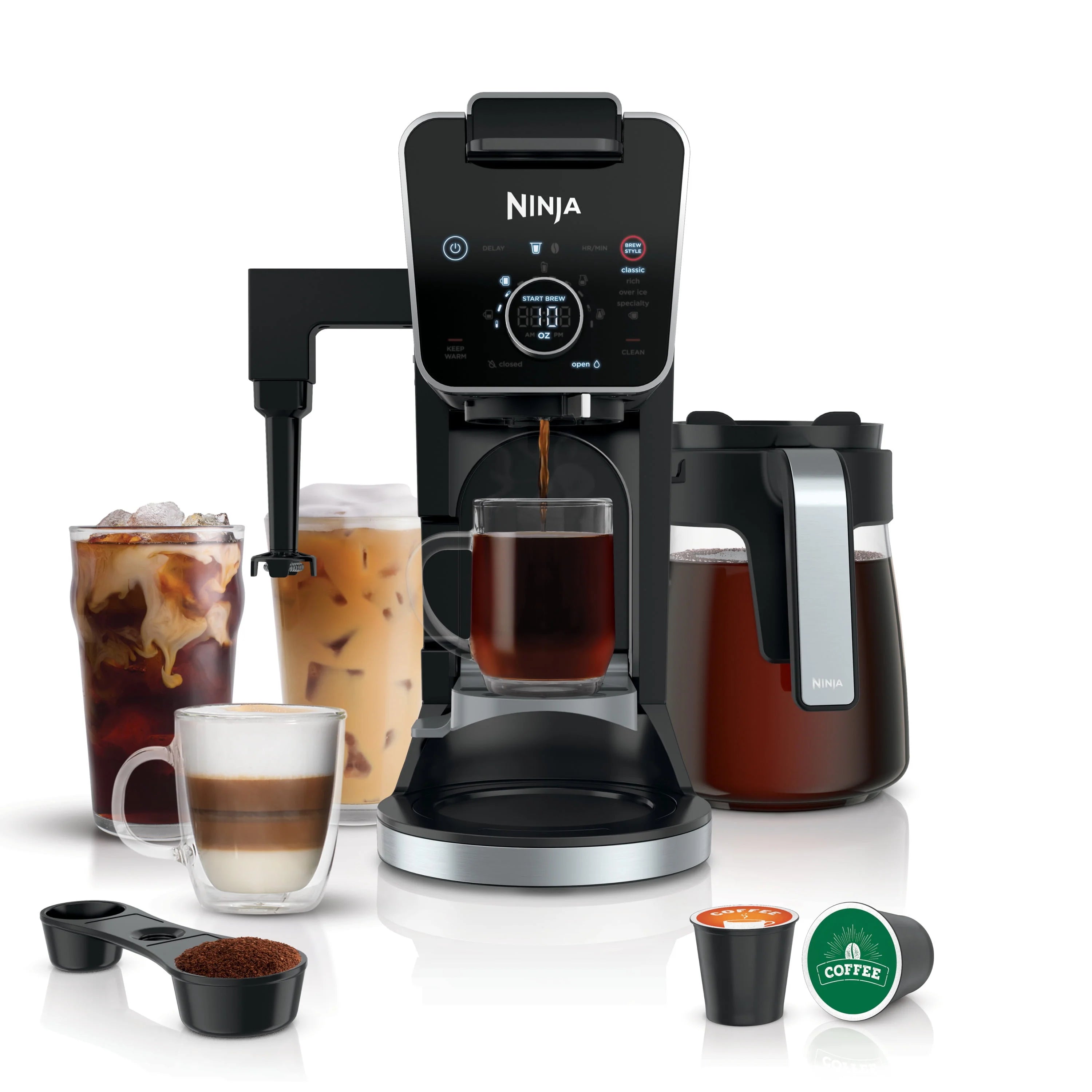 Ninja DualBrew Specialty Drop Coffee Maker, Single-Serve, 12-Cup P959