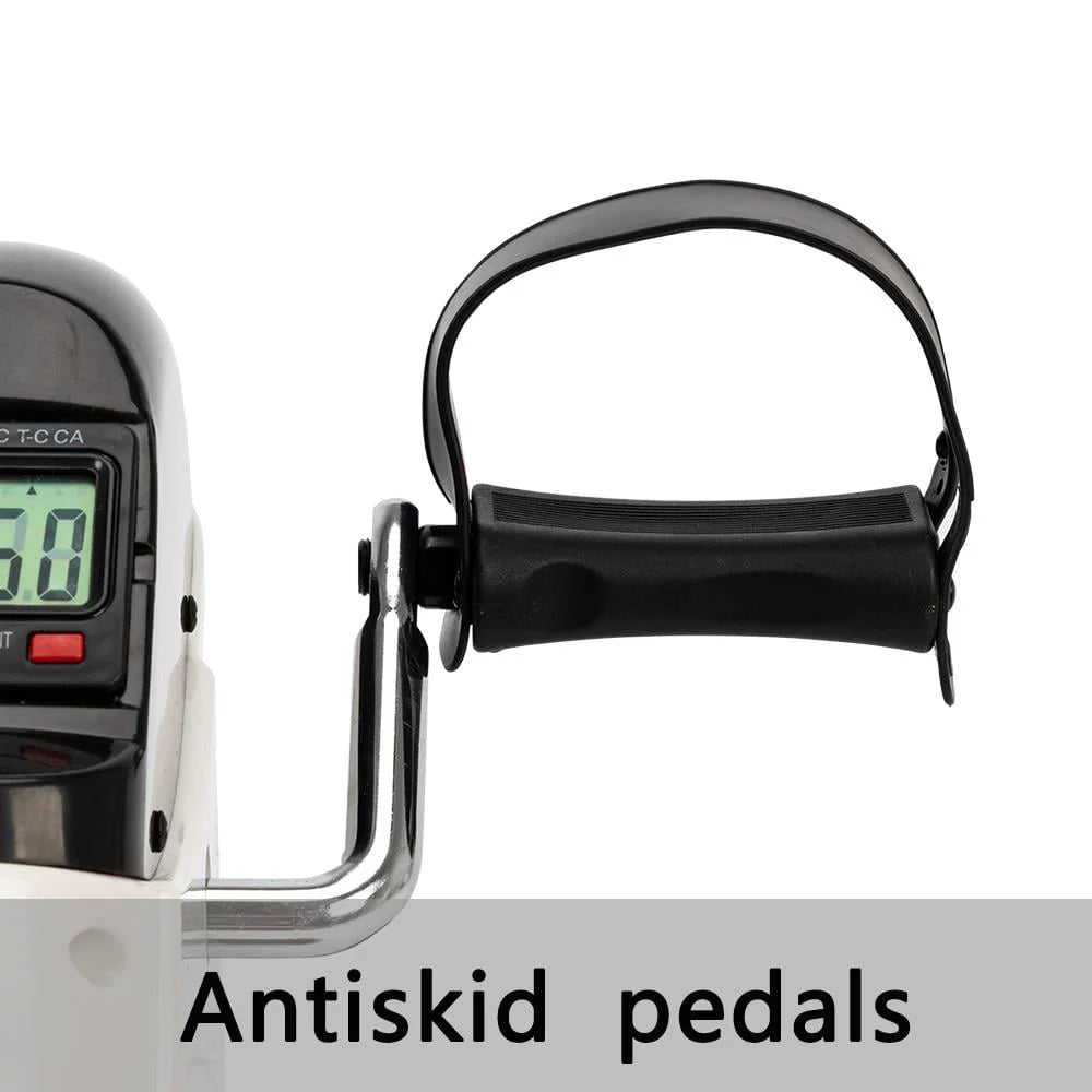 Zimtown Under Desk Bike Pedal Exerciser, Portable Mini Cycle, White X584