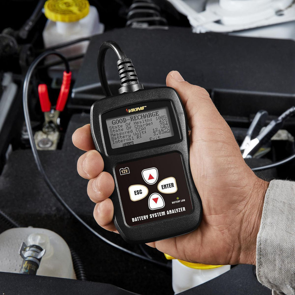 VIKING 12V Digital Battery and System Tester F78733