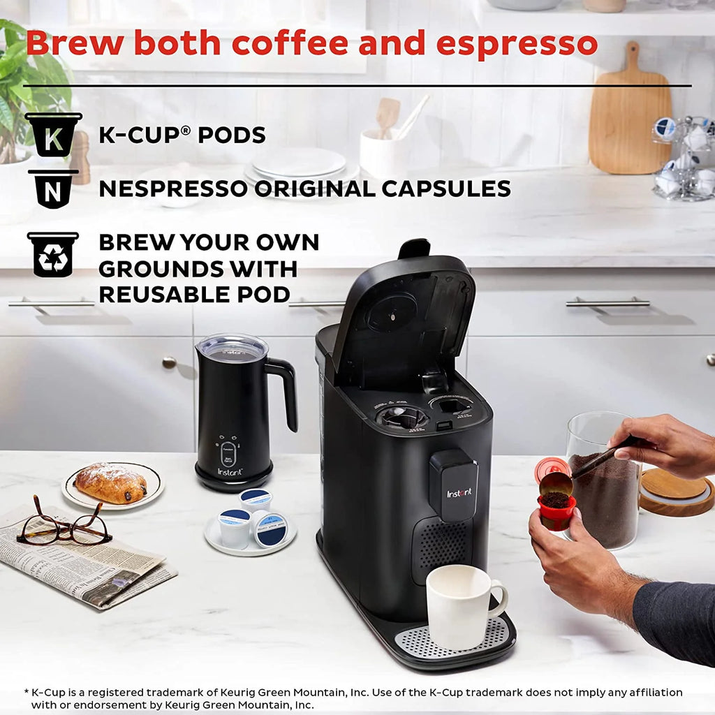Instant Dual Pod Plus 2-in-1 Coffee and Espresso Maker S943