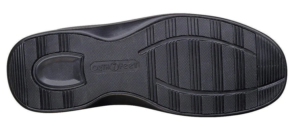 Orthofeet Men's Gramercy Brown Size 8 W168