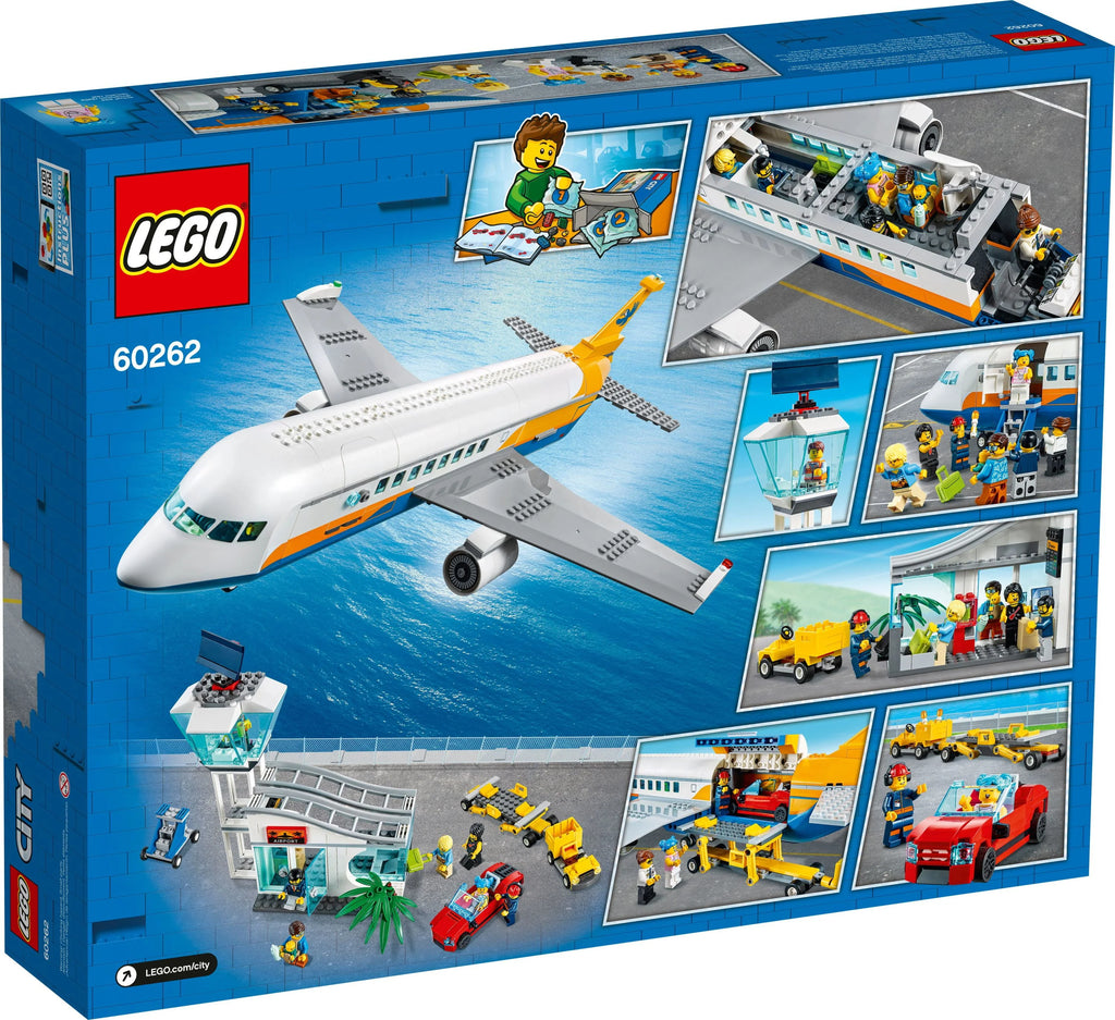 LEGO City Passenger Airplane 60262 Building Toy for Kids Ages 6+ C769095