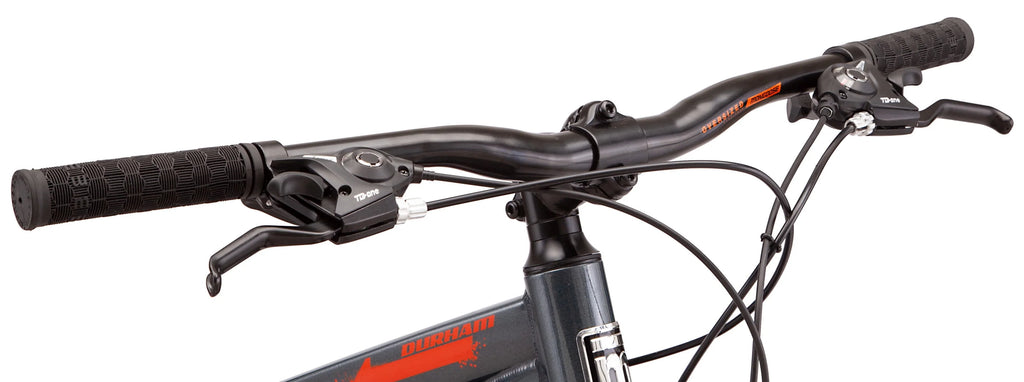 Mongoose Durham Mountain Bike, 21 Speeds, Gray F591