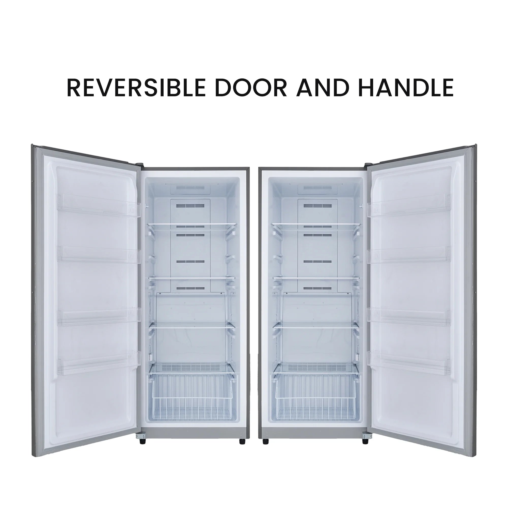 Conserv 17 cu. ft Convertible Upright Freezer/Refrigerator Stainless B878