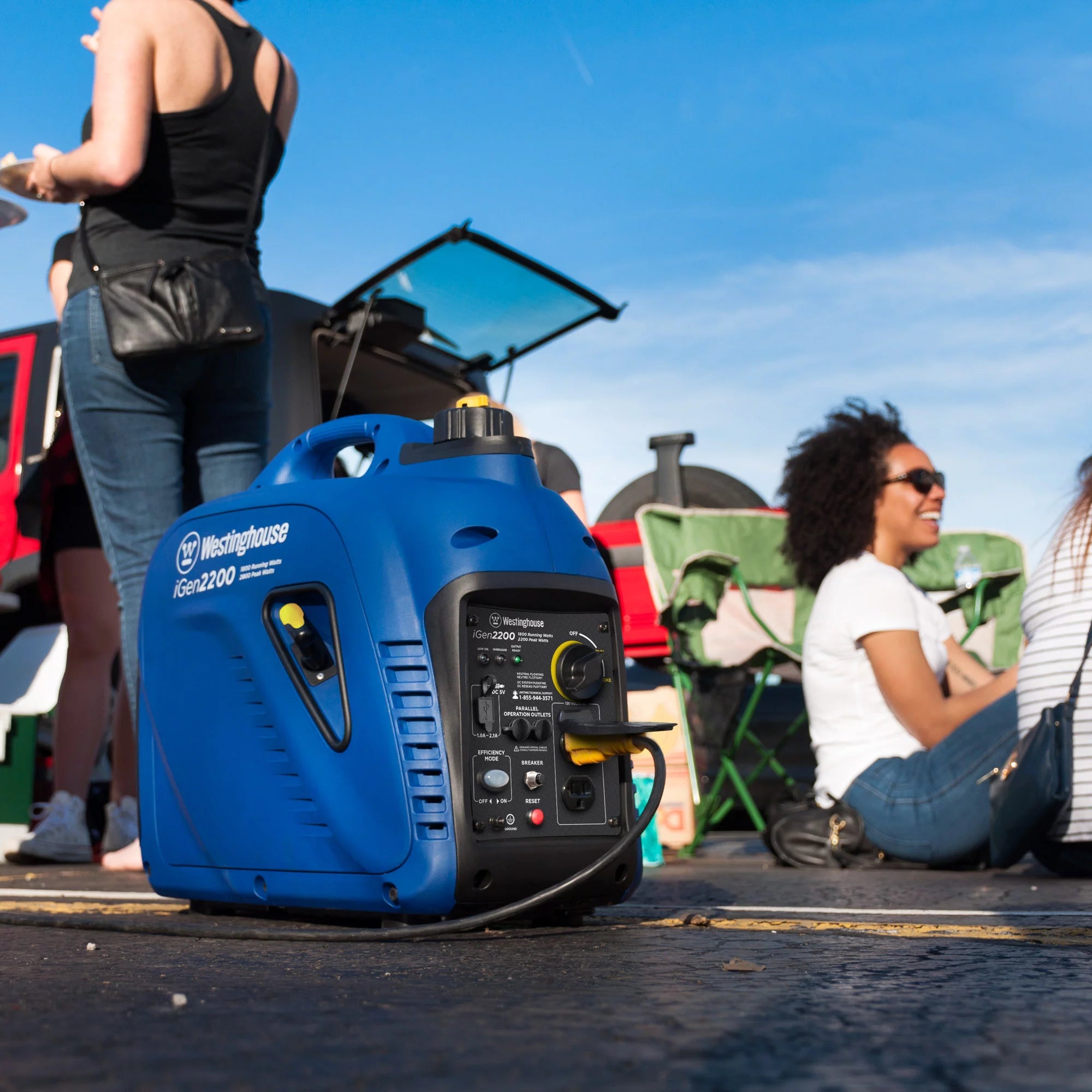 Westinghouse 2200 Peak Watt Portable Inverter Generator Y567087