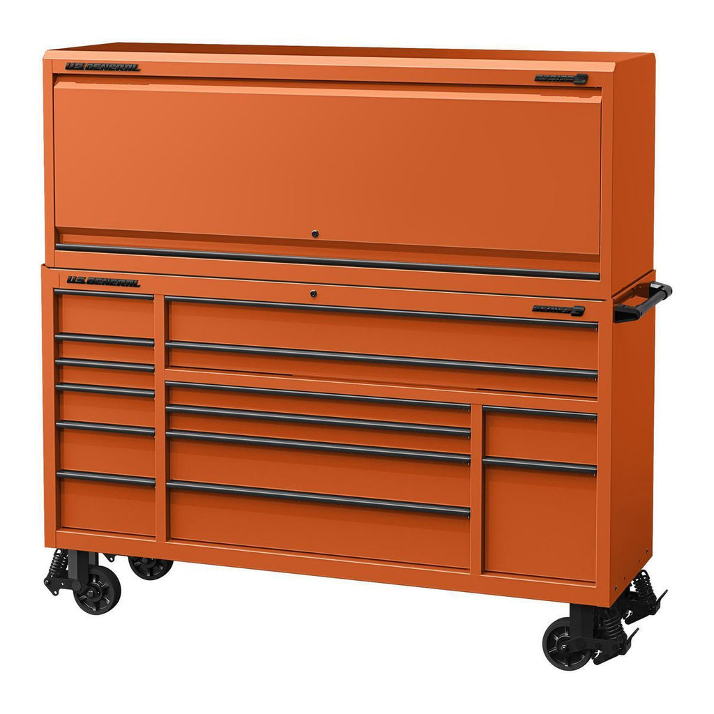 U.S. General 72 in. Triple-Bank Roll Cab, Series 3, Slate Gray V981709