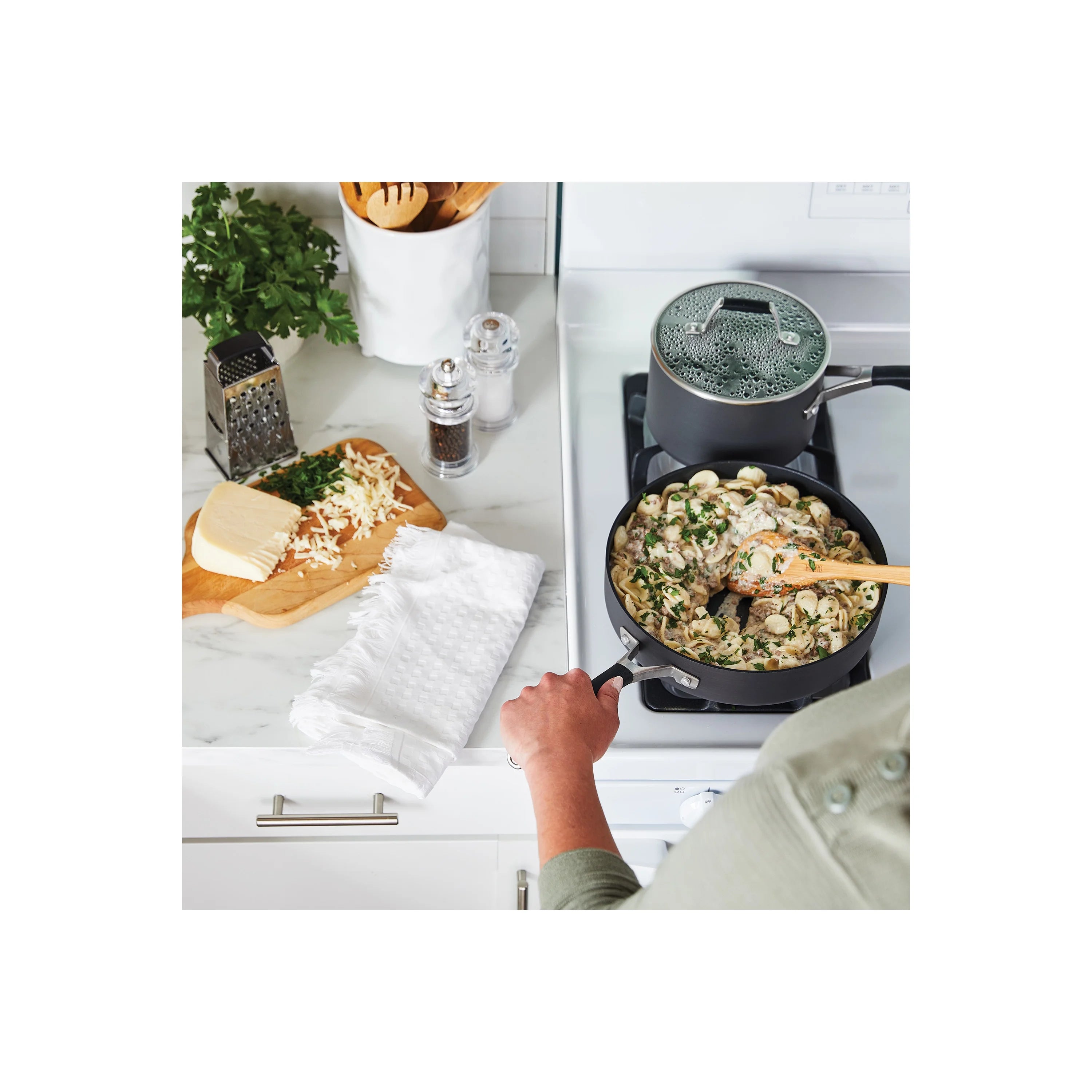 Select by Calphalon AquaShield Nonstick Cookware 10-Piece Set P61386