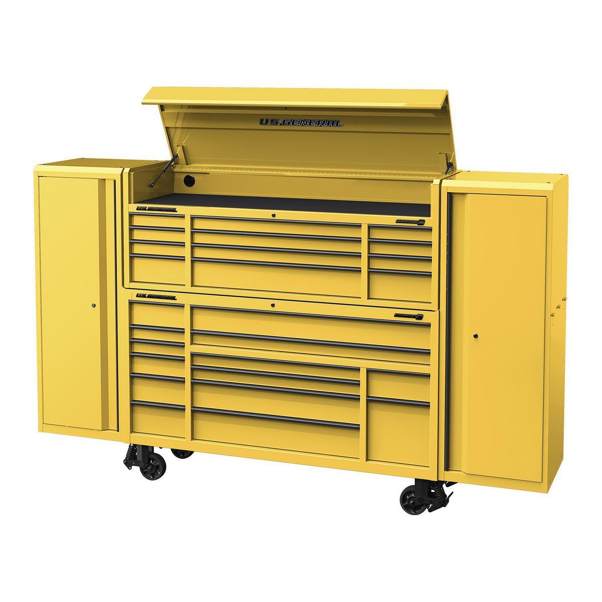 U.S. General 22 in. End Locker, Series 3, Blue Y30292