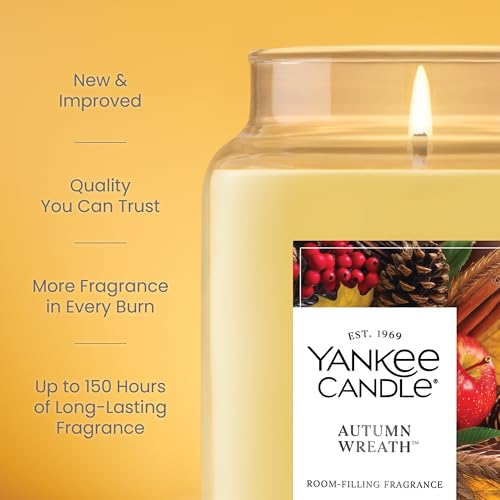 Yankee Candle Sugared Cinnamon Apple Scented Candle, 22oz Large Jar V569036