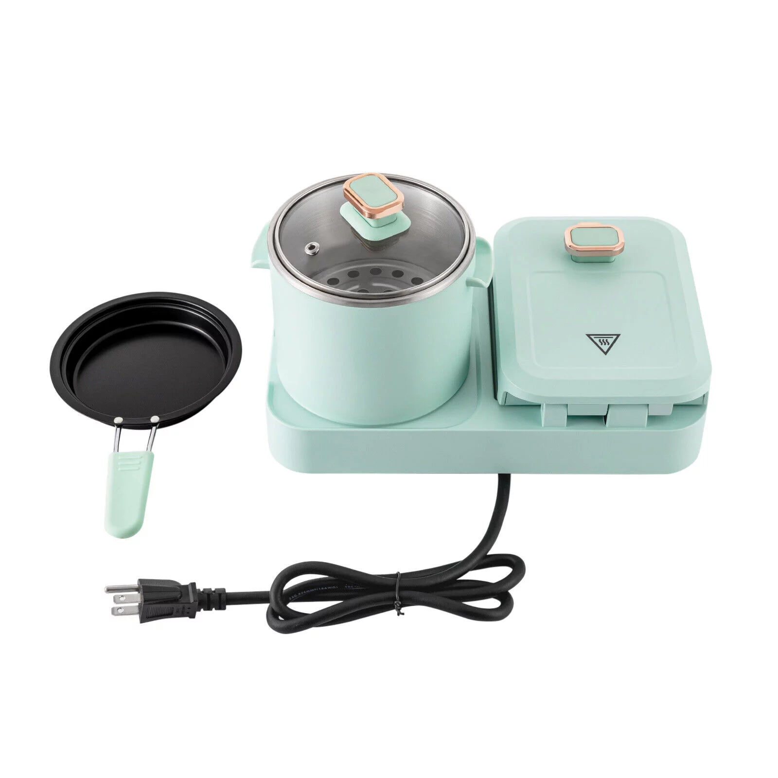 3 in 1 Electric Breakfast Station Toaster Sandwich Maker K18506
