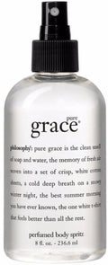 Philosophy Pure Grace Perfumed Body Spray 8 oz (Pack of 3)