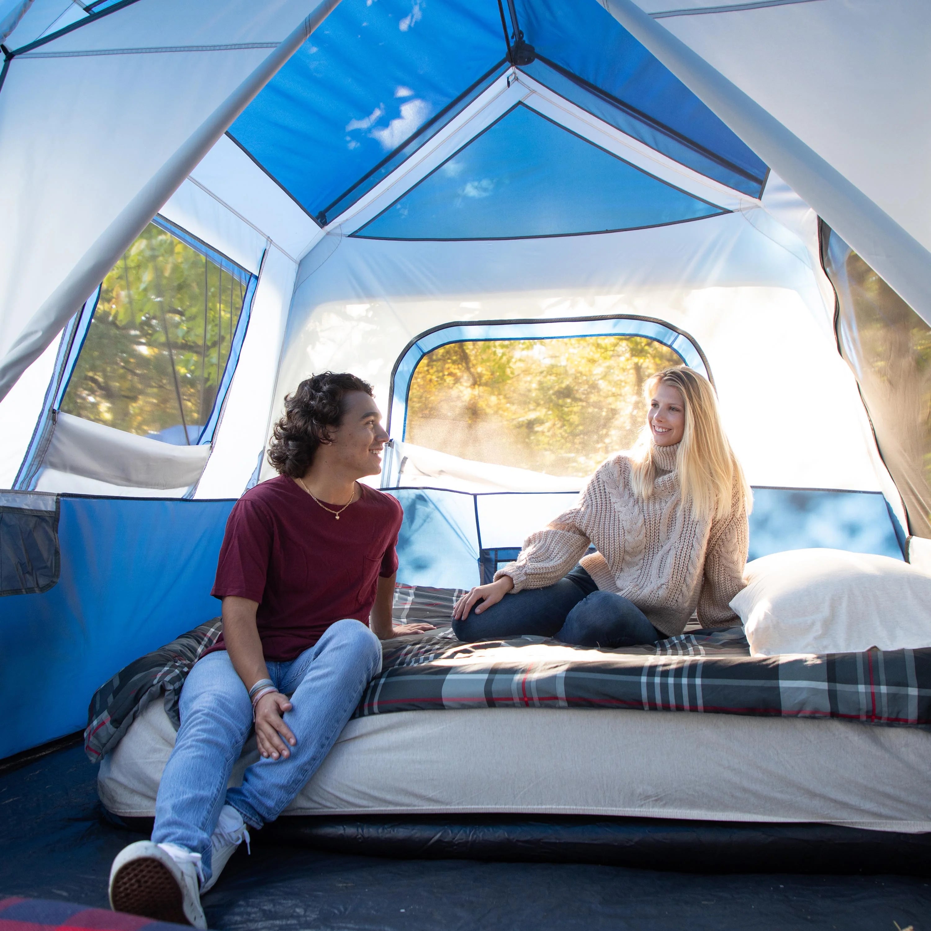 Ozark Trail 8-Person Cabin Tent with LED Lighted Poles G9166