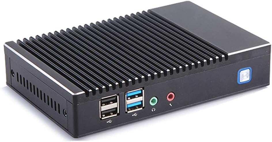 Fanless Mini PC Quad Core AMD A6 8G RAM 512G SSD R78401