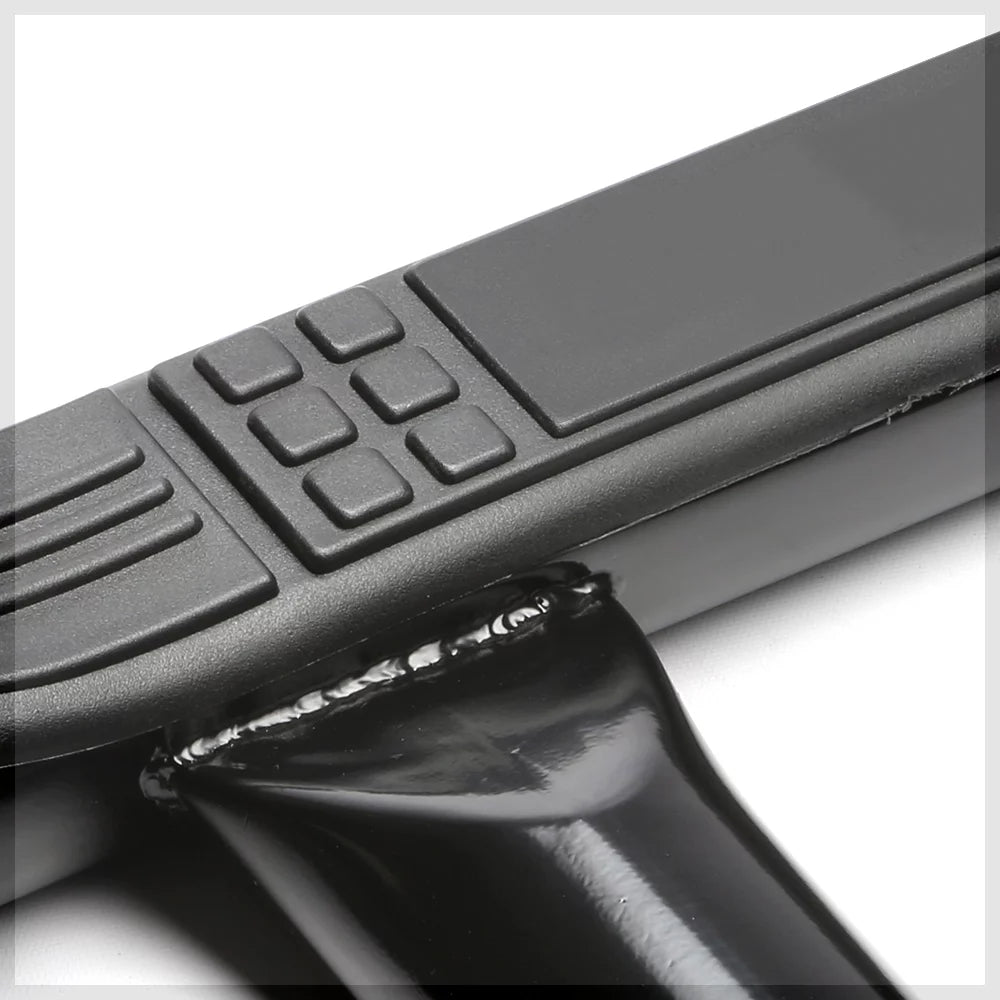 BULLY Black 3" Adjustable Side Step Nerf Bar for Chevy/GMC 99-11, Dodge Ram 02-09 W858
