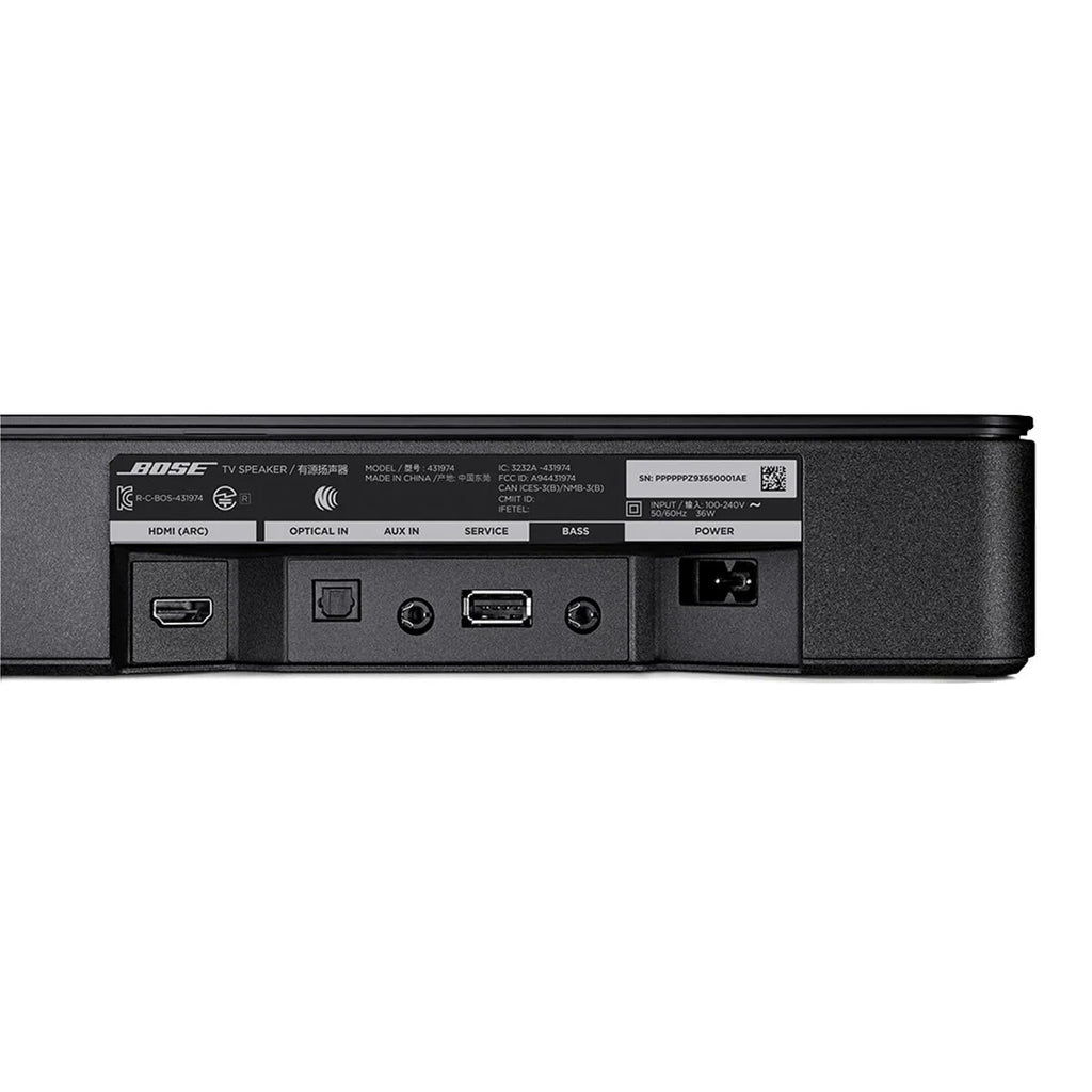 Bose TV Speaker Wireless Bluetooth Soundbar, Black D979665