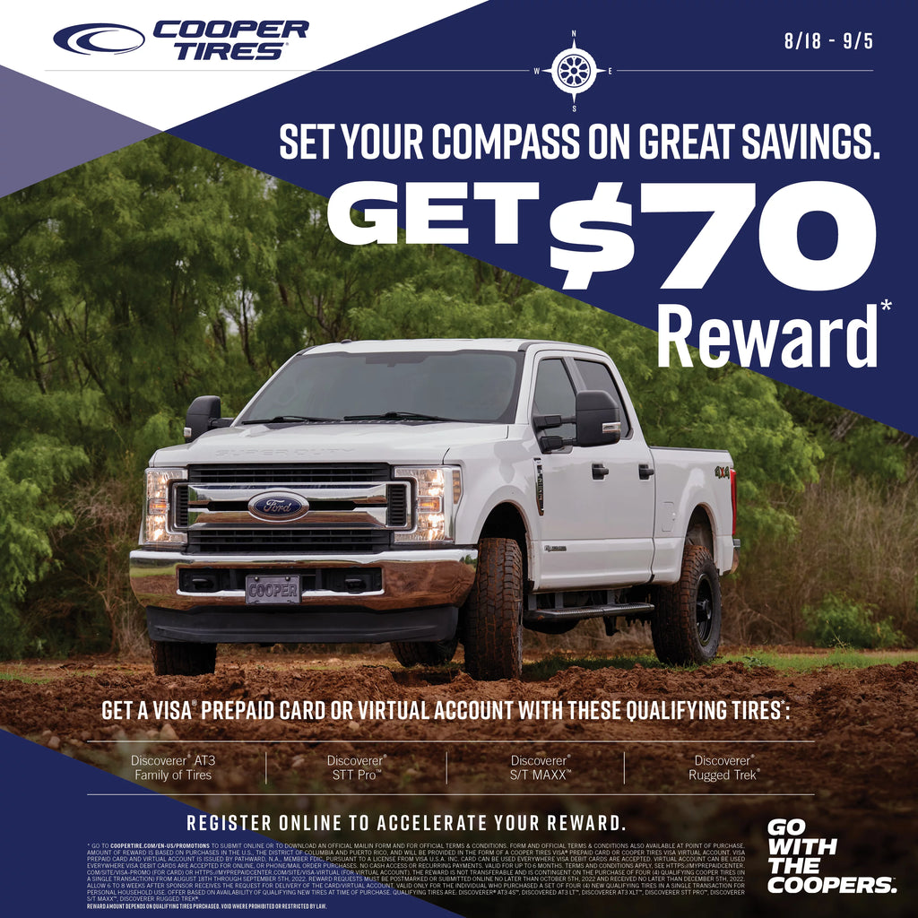 Cooper Discoverer AT3 XLT All-Season LT265/70R18 Tire M179166