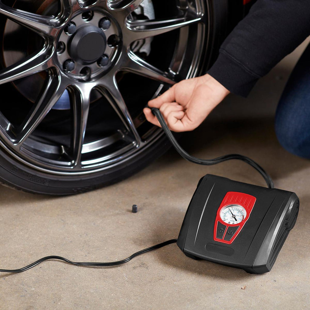 PITTSBURGH 12V Portable Tire Inflator with LED Light B366839