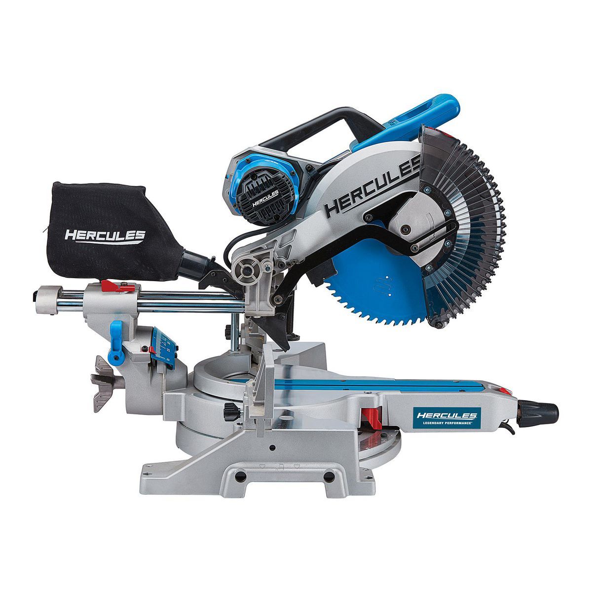 HERCULES 12 in. Dual-Bevel Sliding Compound Miter Saw with LED Shadow Guide J974