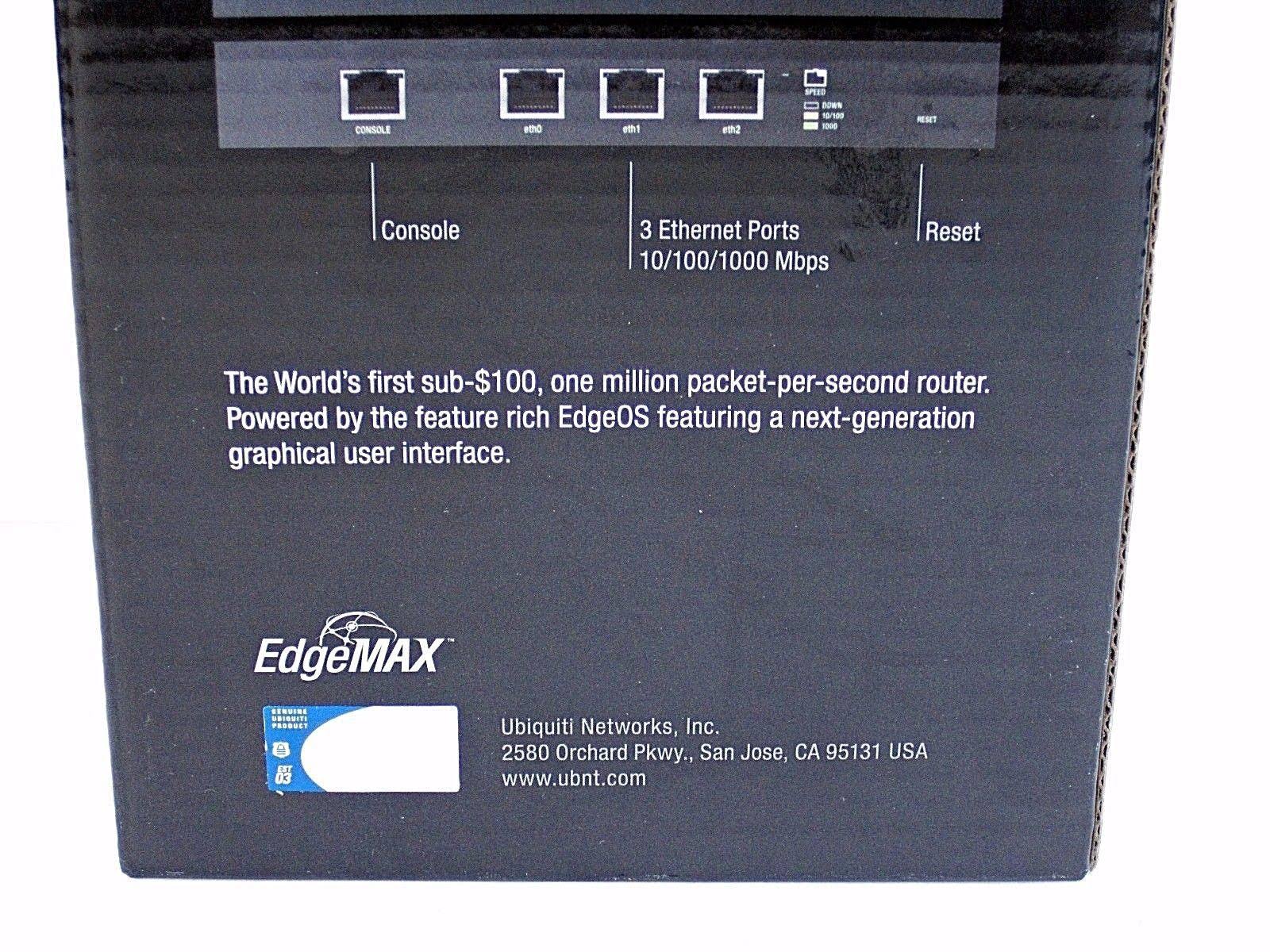 Ubiquiti EdgeRouter Lite Gigabit Ethernet Router ERLite-3 T976