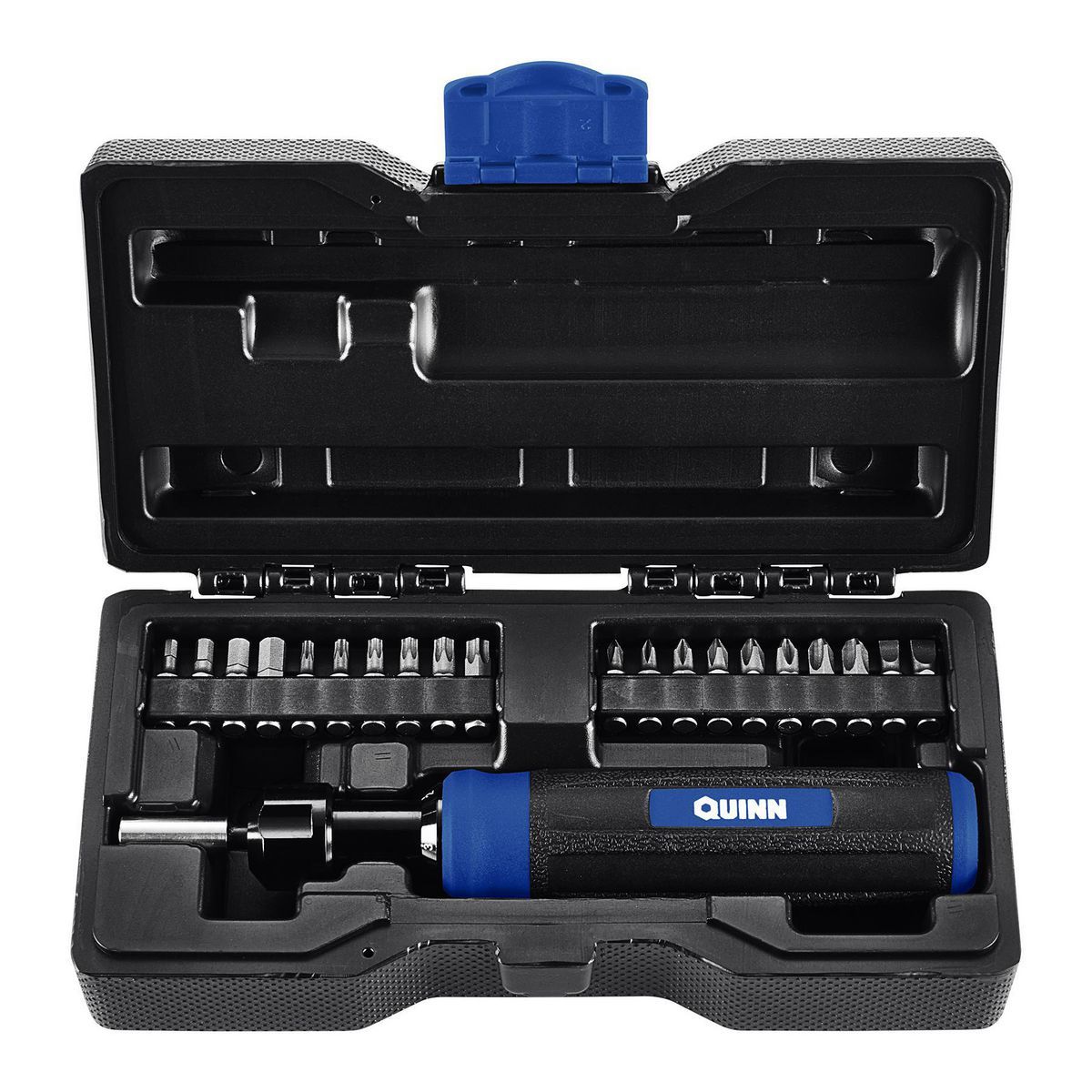 QUINN 10 to 50 in-lb Precision Torque Screwdriver Set, 22-Piece P3346