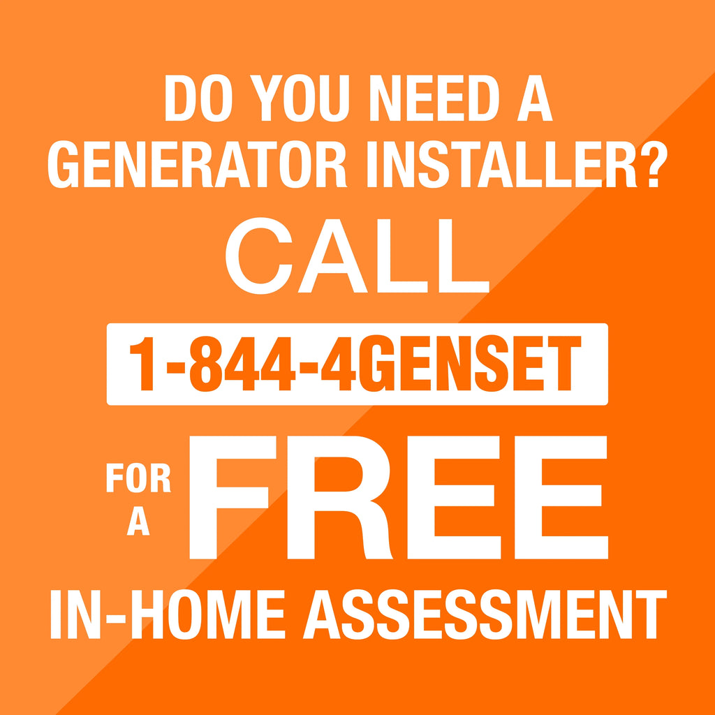 Generac PowerPact 7500/6000 kW Air-Cooled Home Standby Generator, Model 6998 I380