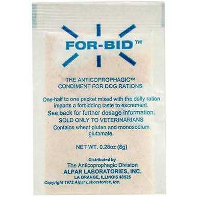 for-Bid Stool-Eating Preventative R471
