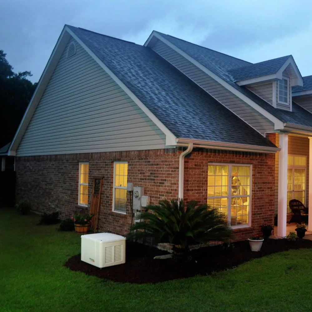 Generac PowerPact 7500/6000 kW Air-Cooled Home Standby Generator, Model 6998 I380