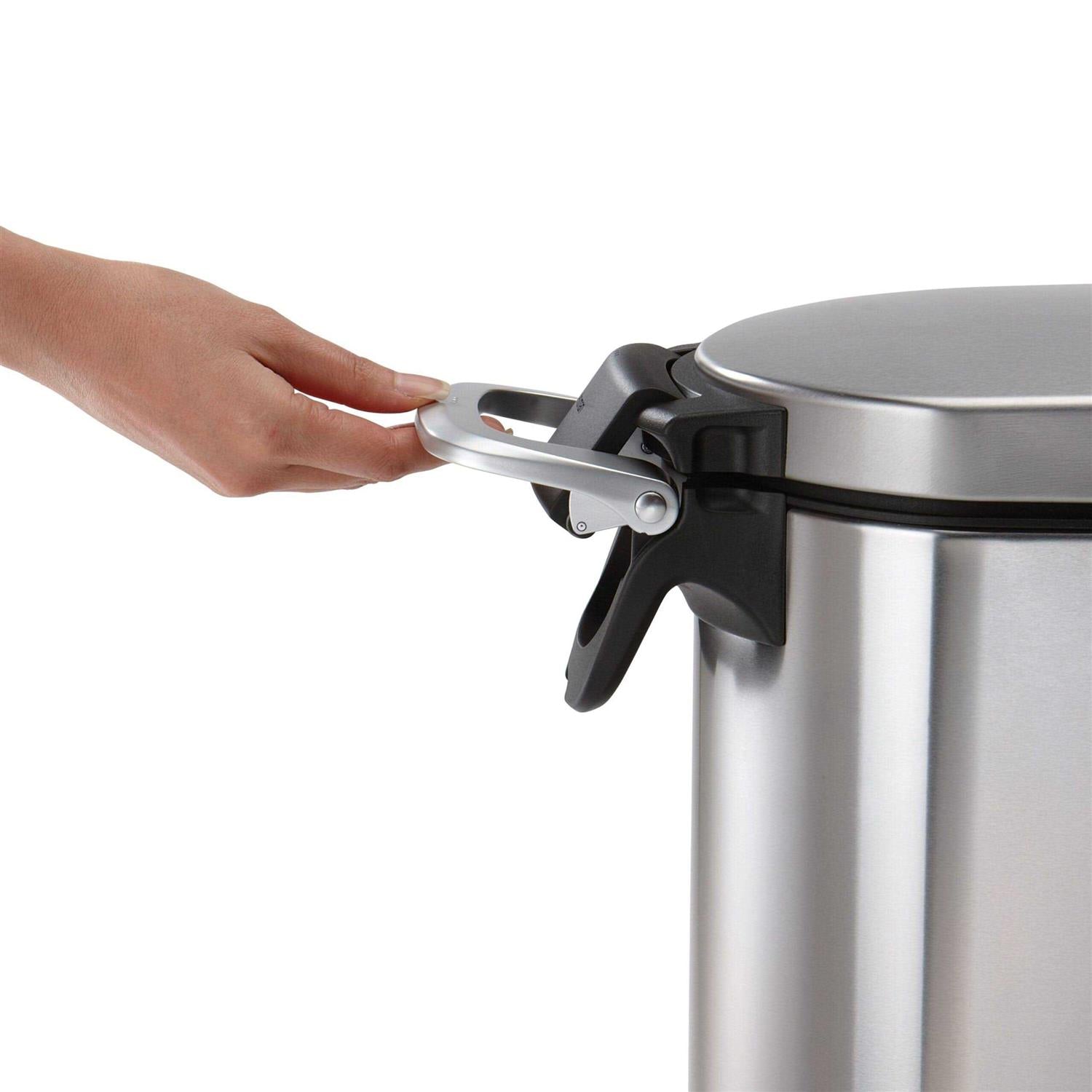 simplehuman Medium Stainless Steel Pet Food Storage Can B40659