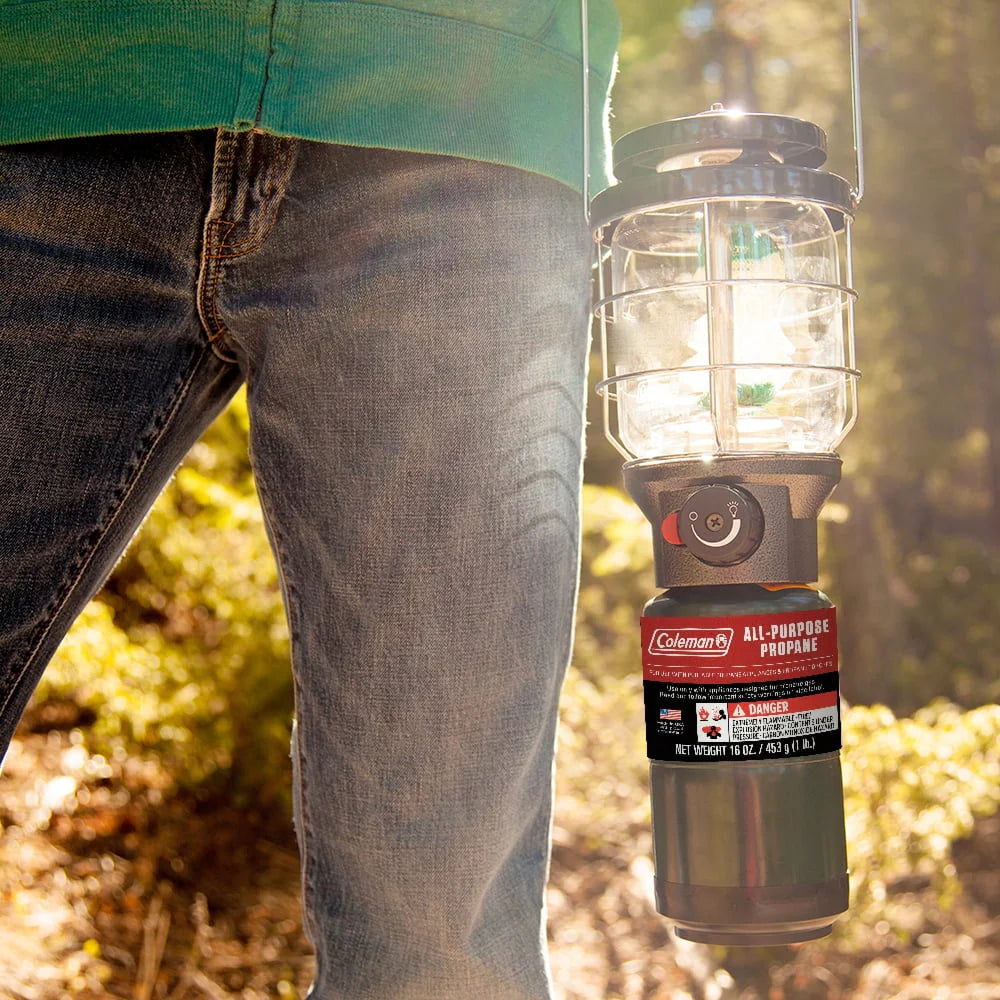Coleman All-Purpose Propane Gas Cylinder, 16 oz, 2-Pack K943